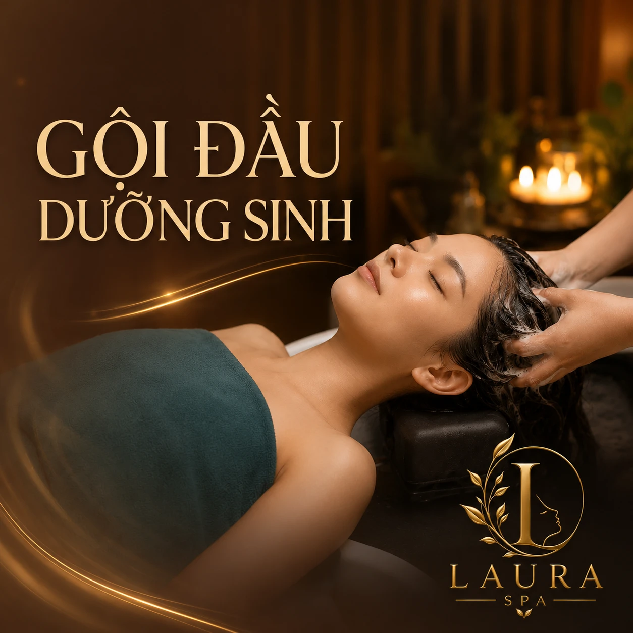 Gội đầu dưỡng sinh