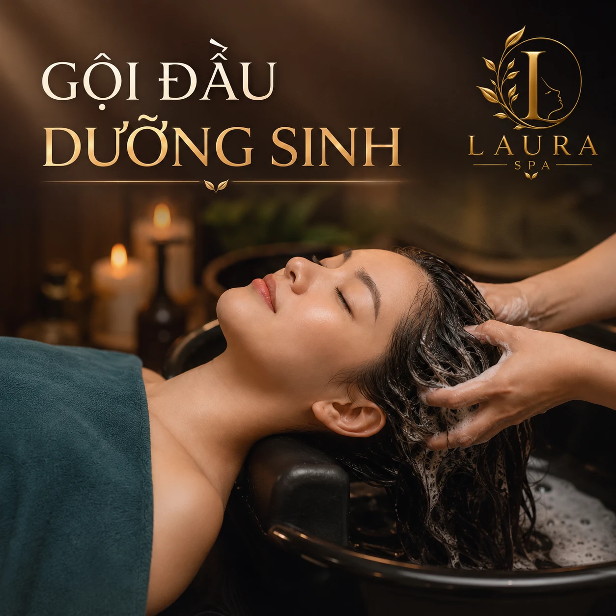 Gội đầu dưỡng sinh